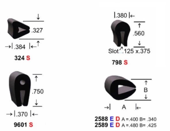 uchannel-diagram compression-molding-components